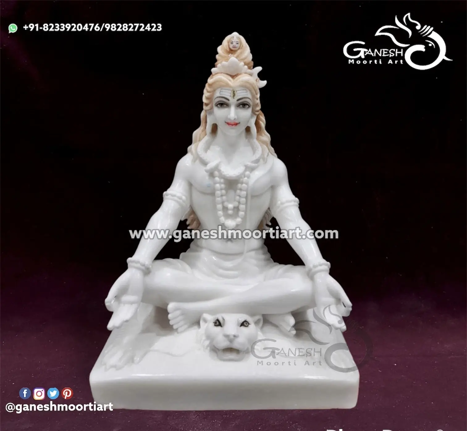 Buy Marble Shiva Statue