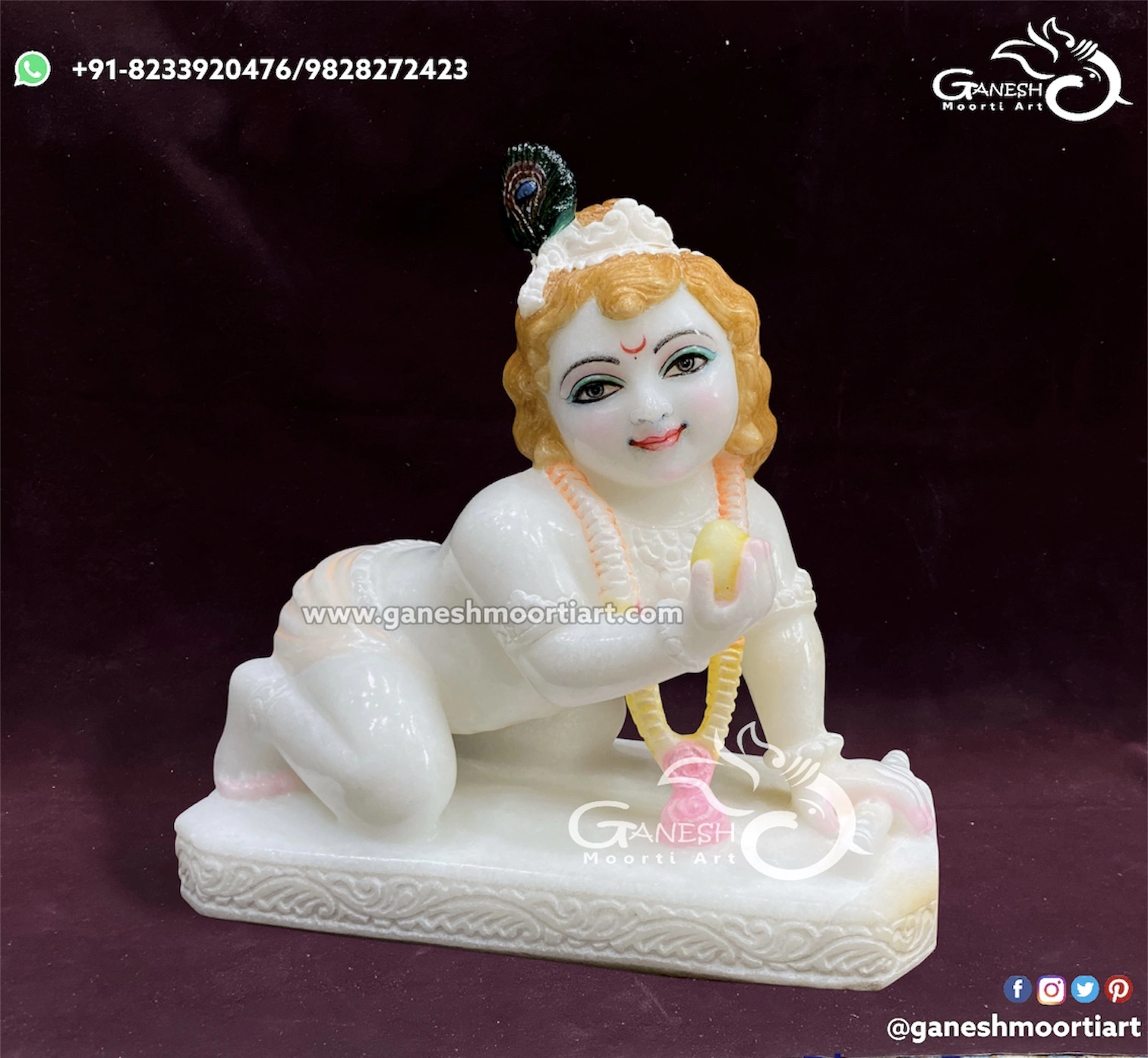 Buy Ladoo Gopal krishna Statue