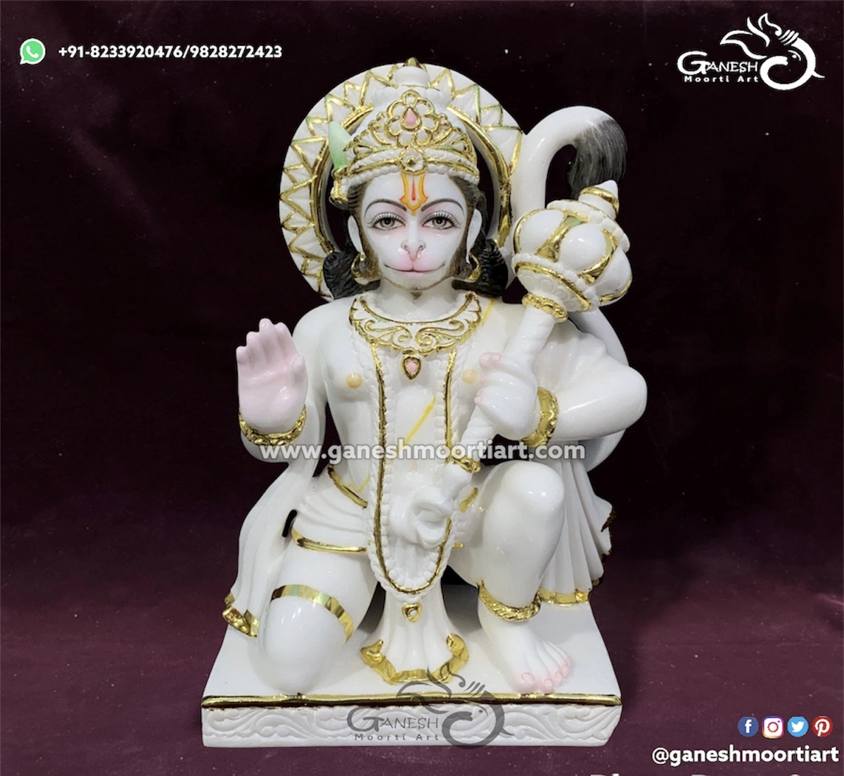 Buy Big Hanuman Murti for Temple