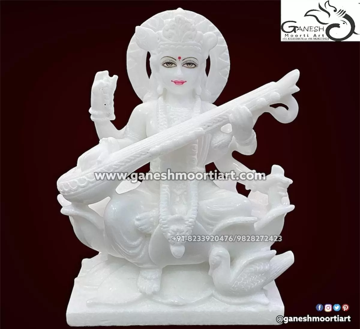 Buy Maa Saraswati Murti