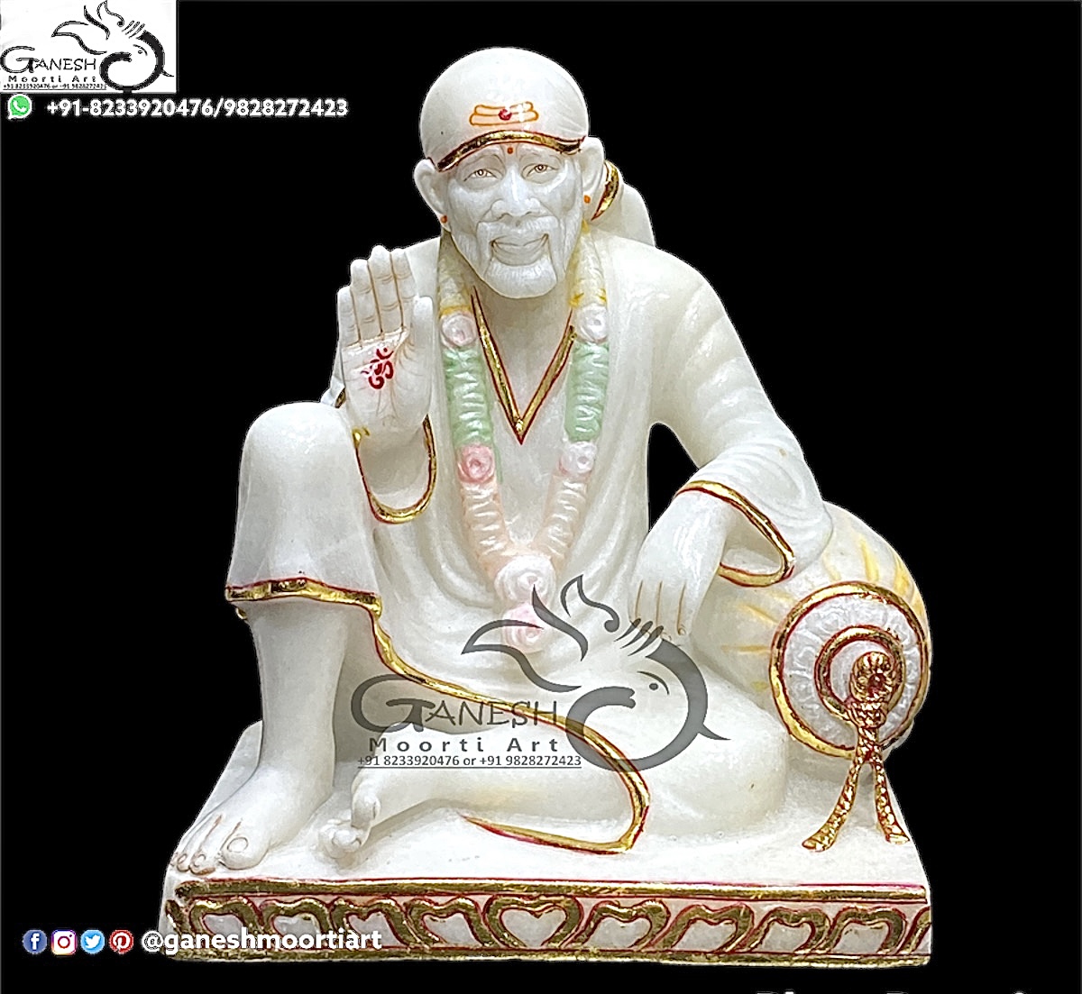 Dwarkar mai Sai Baba murti for home